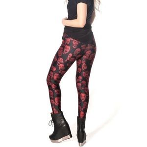 BLACKMILK CLOTHING Zombie Leggings M Medium jL As A Zombie